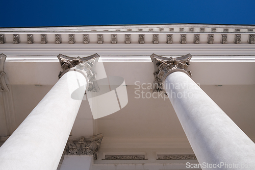 Image of Columns of the Helsinki Cathedral