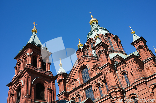Image of Uspensky Cathedral in Helsinki