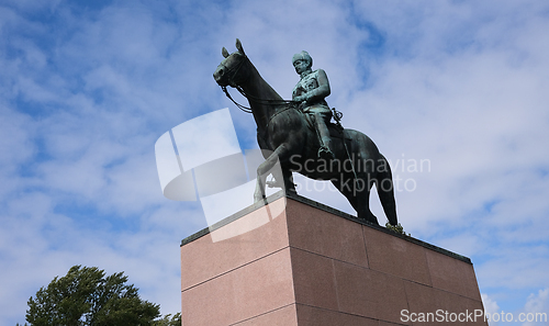 Image of Statue of Baron Carl Gustav Mannerheim in Helsinki