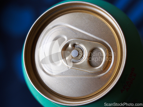 Image of Top of a drink can