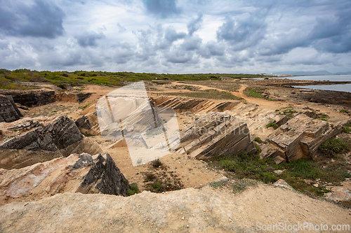 Image of Necropolis de Son Real, Can Picafort, Balearic Islands Mallorca Spain.