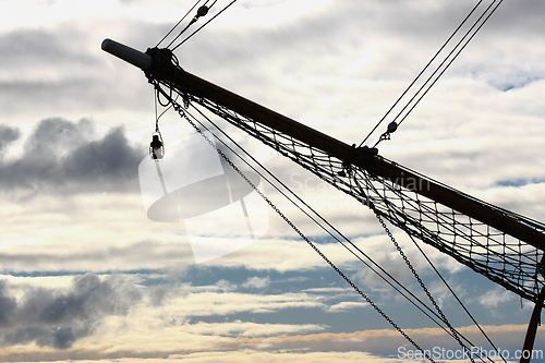 Image of Bowsprit of a Sailing Ship 