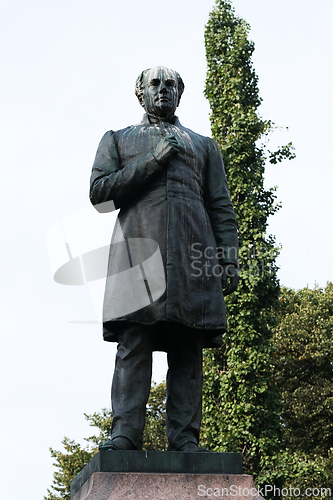 Image of Statue of the Finnish national poet Runeberg