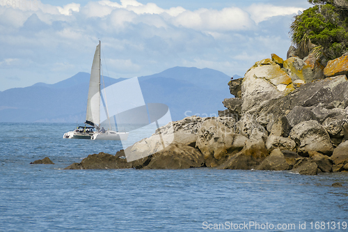 Image of Catamaran in New Zealand