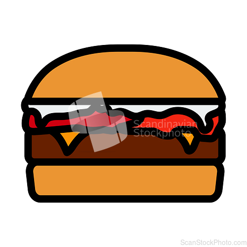 Image of Icon Of Hamburger