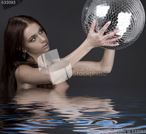 Image of wild thing with glitterball