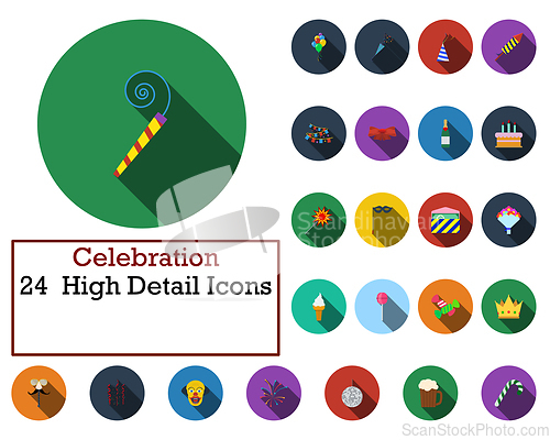 Image of Celebration Icon Set
