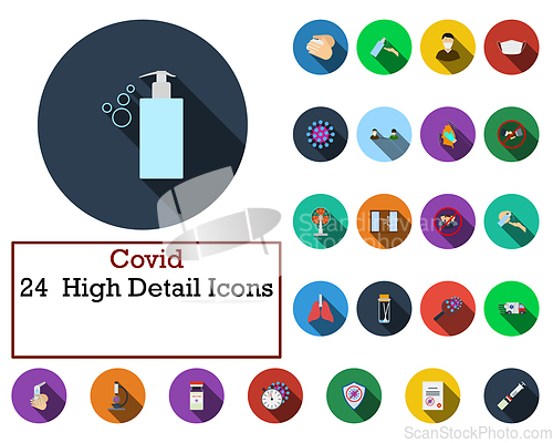 Image of Covid Icon Set