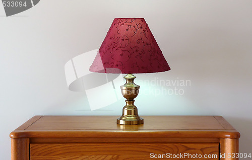 Image of Lamp on a Dresser