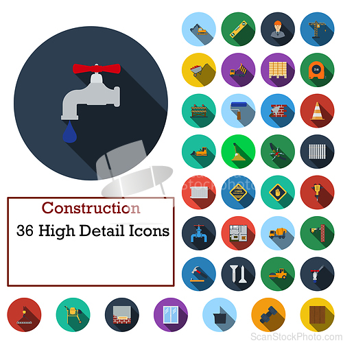 Image of Construction Icon Set