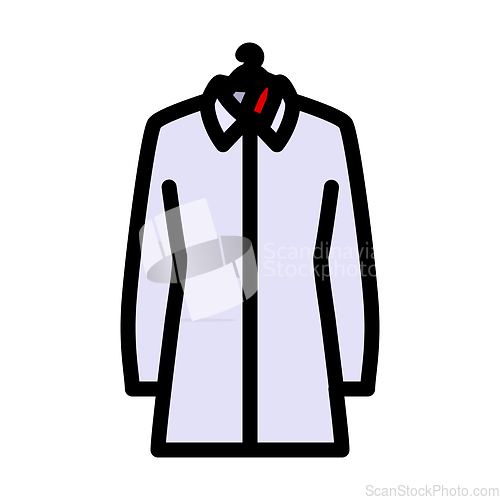Image of Blouse On Hanger With Sale Tag Icon