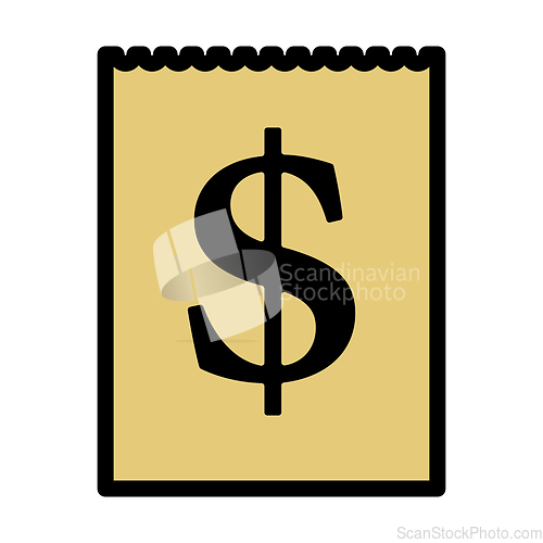 Image of Dollar Calendar Icon