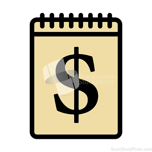 Image of Dollar Calendar Icon