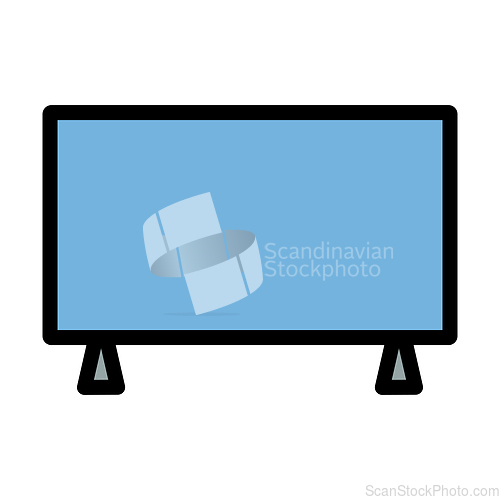 Image of Wide Tv Icon