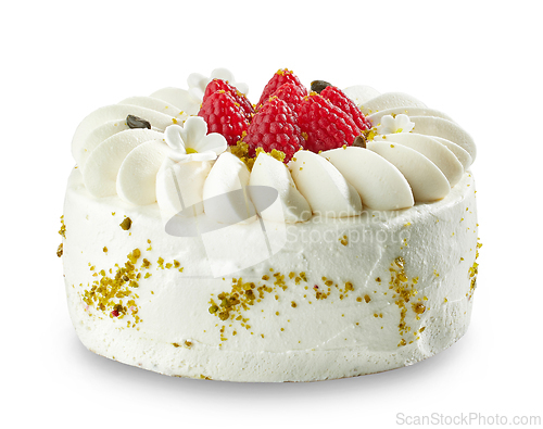 Image of whipped cream and mascarpone cake