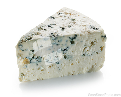Image of piece of blue cheese