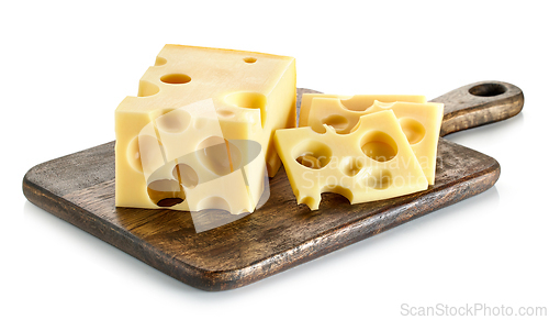 Image of pieces of cheese