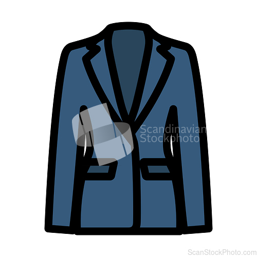 Image of Business Woman Suit Icon