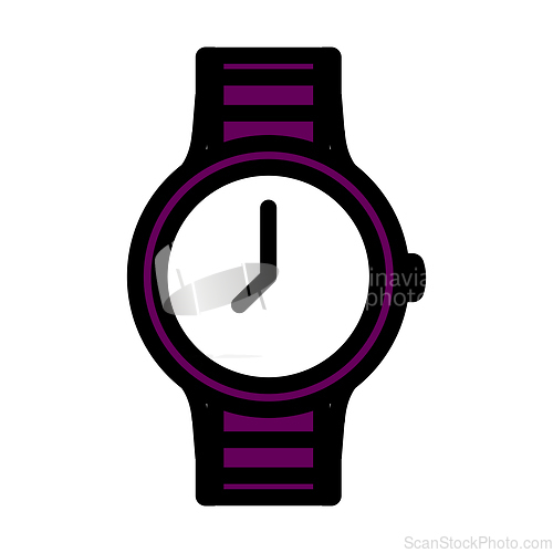 Image of Business Woman Watch Icon