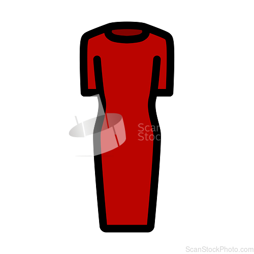 Image of Business Woman Dress Icon