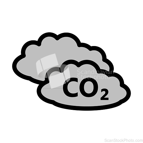 Image of CO 2 Cloud Icon