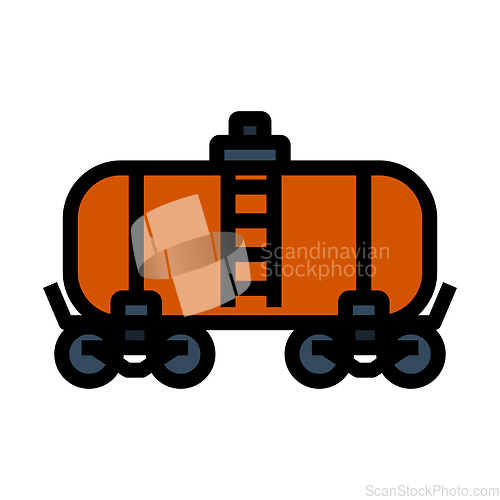 Image of Oil Railway Tank Icon
