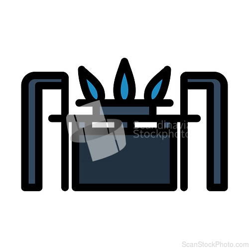Image of Gas Burner Icon