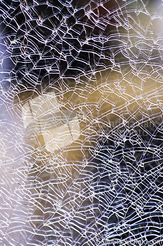 Image of Broken double glass