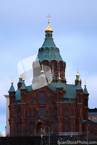 Image of Uspensky Cathedral in Helsinki