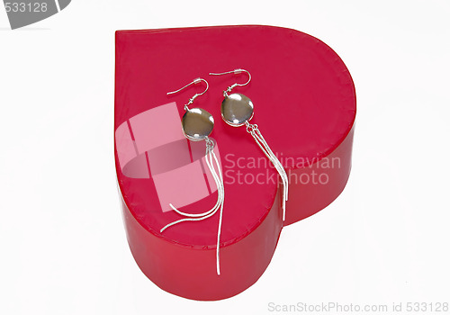 Image of Silver earrings gift