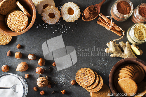 Image of Cookies baking