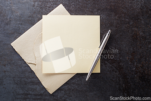 Image of Writing letter