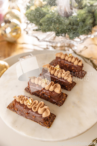 Image of Chocolate hazelnut cakes