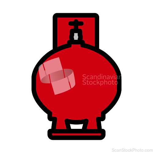 Image of Gas Cylinder Icon