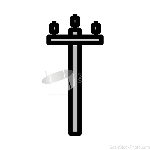 Image of High Voltage Line Icon
