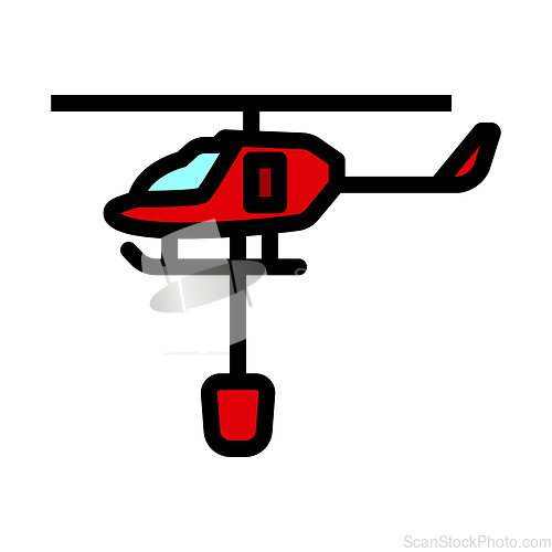Image of Fire Service Helicopter Icon