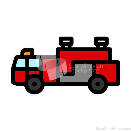 Image of Fire Service Truck Icon