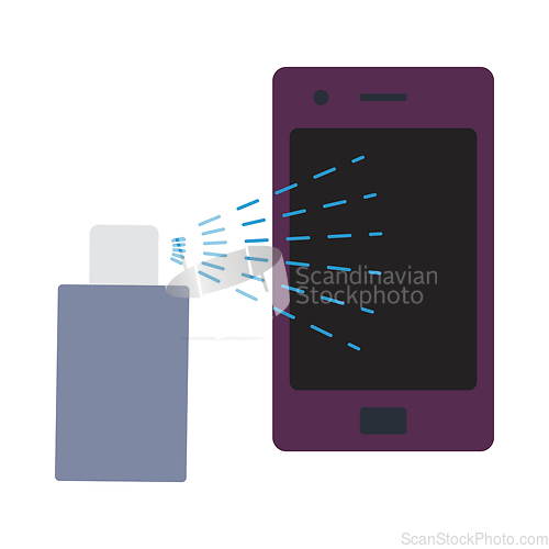 Image of Sanitizer Smartphone Icon