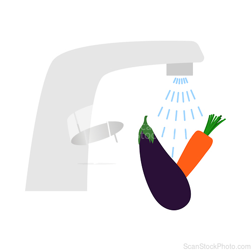 Image of Wash Food Hygiene Icon