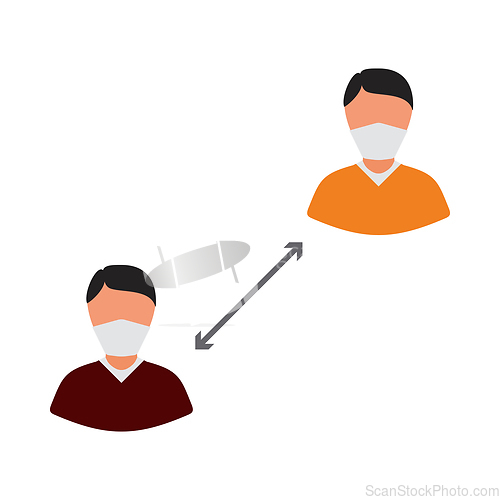 Image of Social Distancing Icon