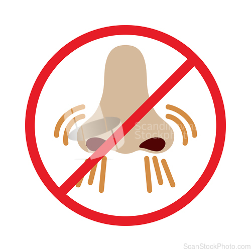 Image of Sneezing Nose Icon
