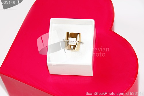 Image of Gold ring gift