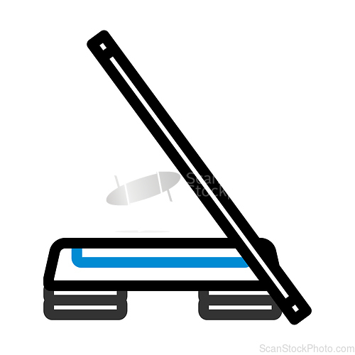 Image of Icon Of Step Board And Stick