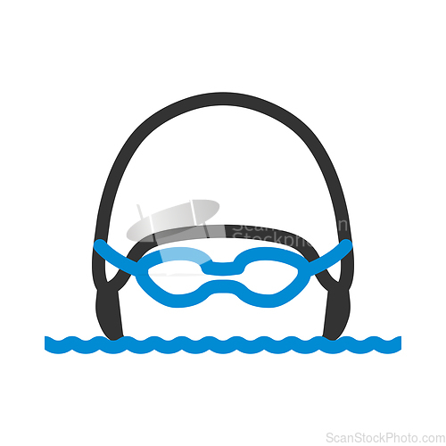 Image of Icon Of Swimming Man