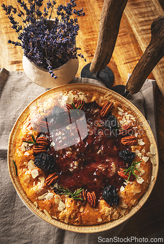Image of Homemade fig tart