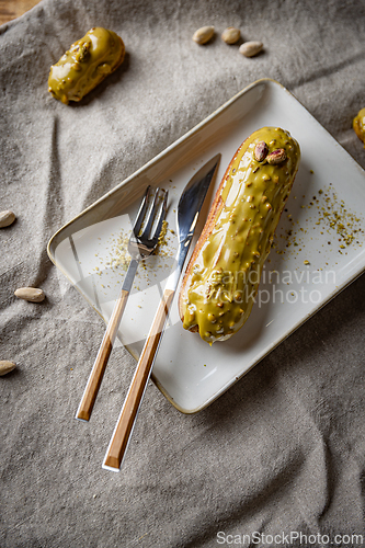 Image of Glazed mini eclairs