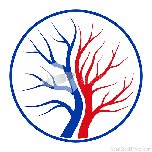 Image of Circulatory system in the form of a tree