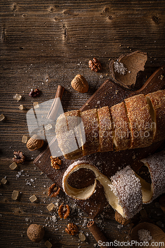 Image of Hungarian sweet chimney cake