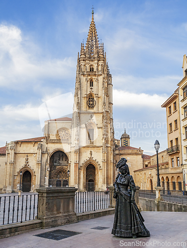 Image of The San Salvador Cathedral in Oviedo