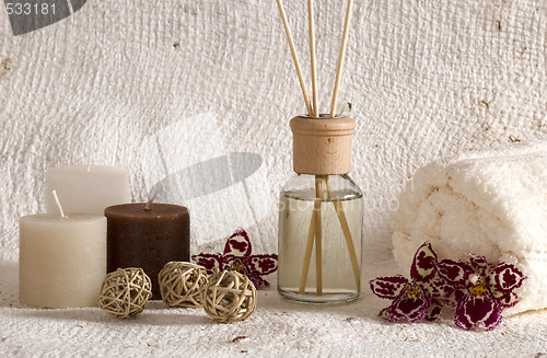 Image of aroma therapy items